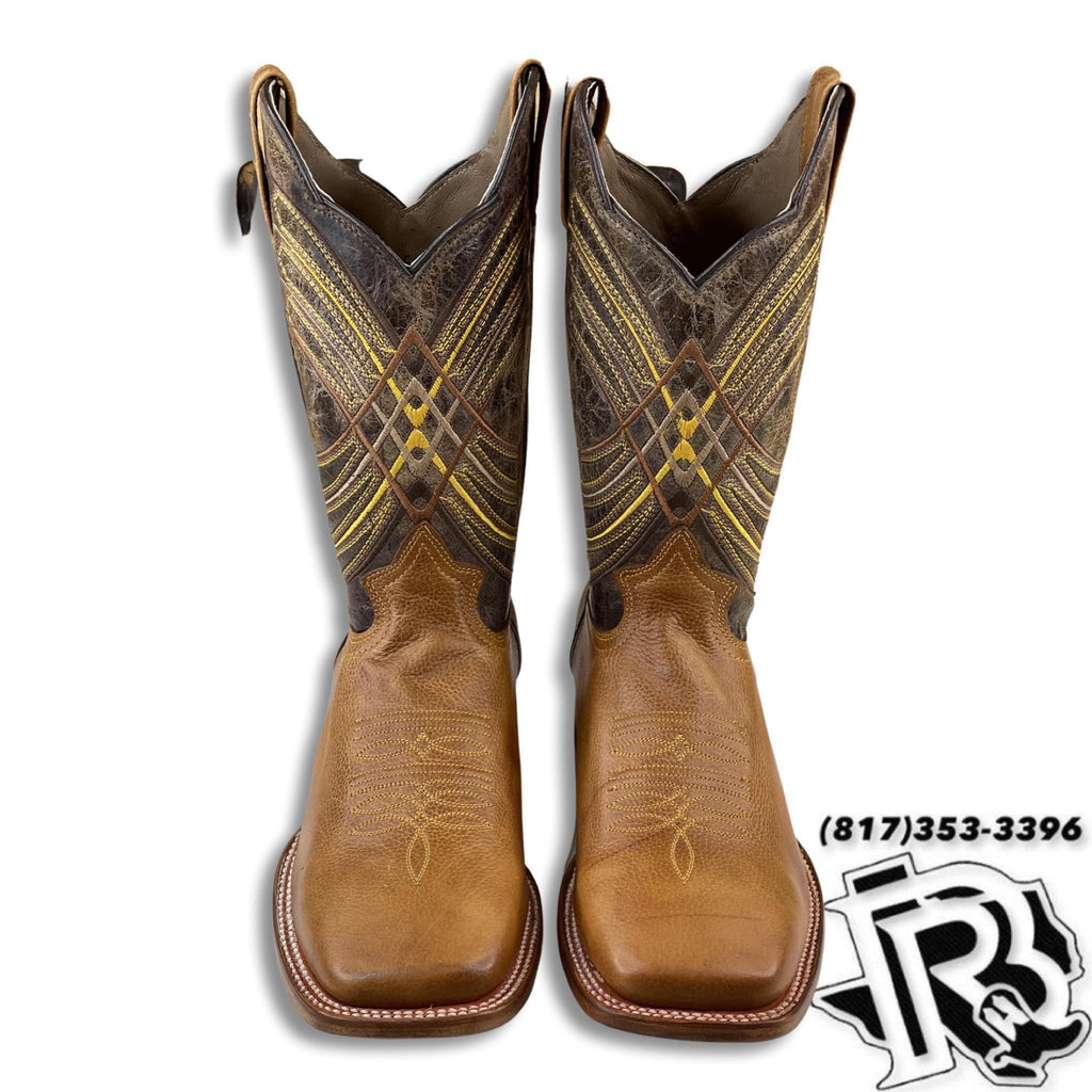 Leather Square Toe | Grizzly Miel Men’s Square Toe Boots