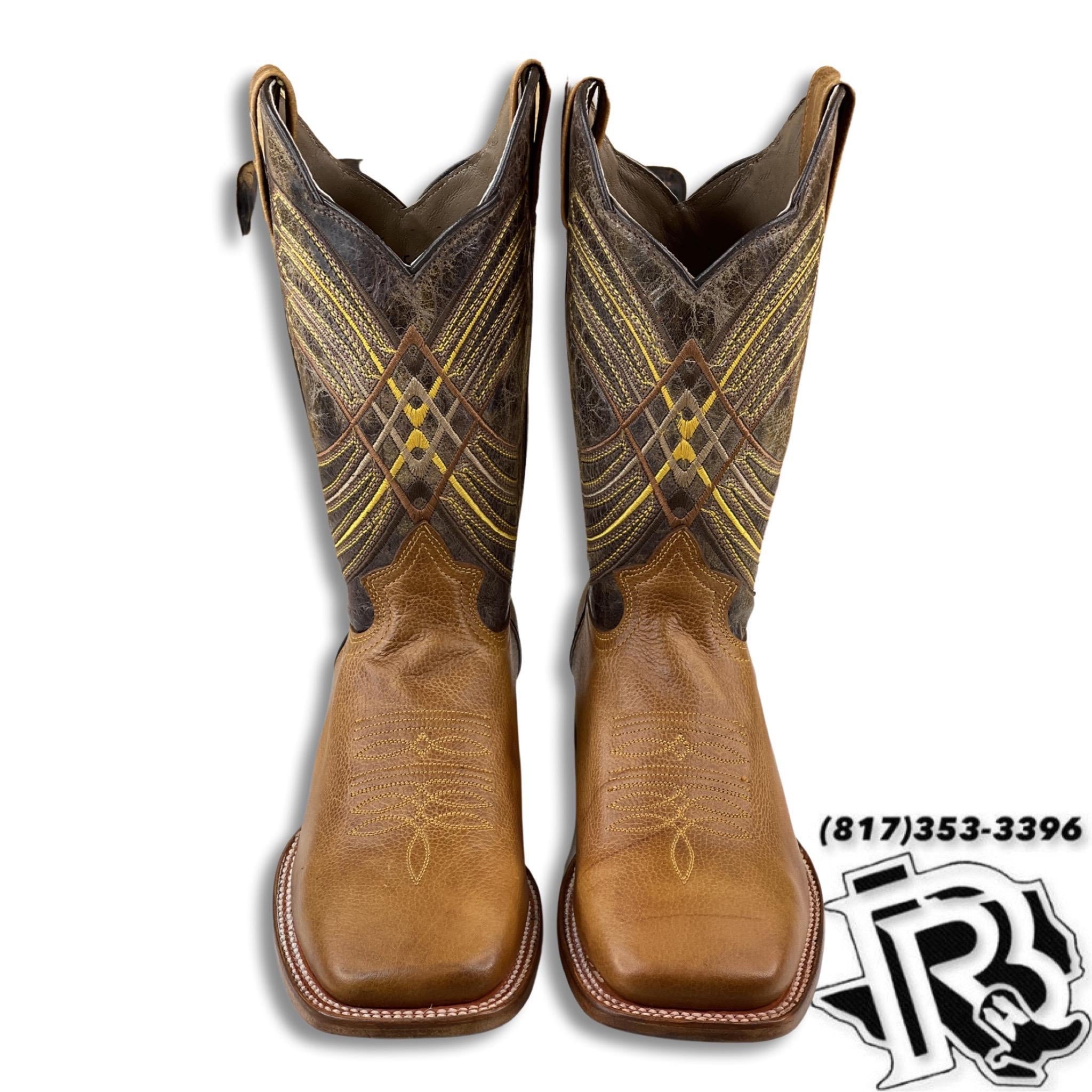 Leather Square Toe | Grizzly Miel Men’s Square Toe Boots