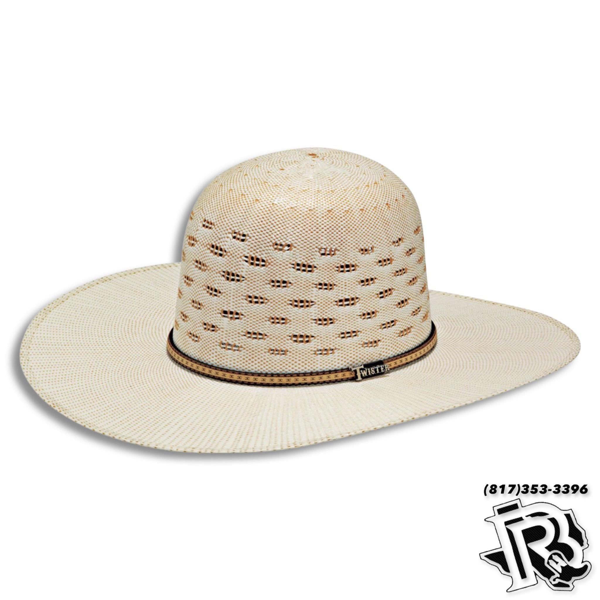 “ Holt “ | TWISTER BANGORA Ivory/Tan COWBOY HAT T71822