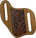 Ariat Knife Sheath Leather Embossed Floral Brown A1801444