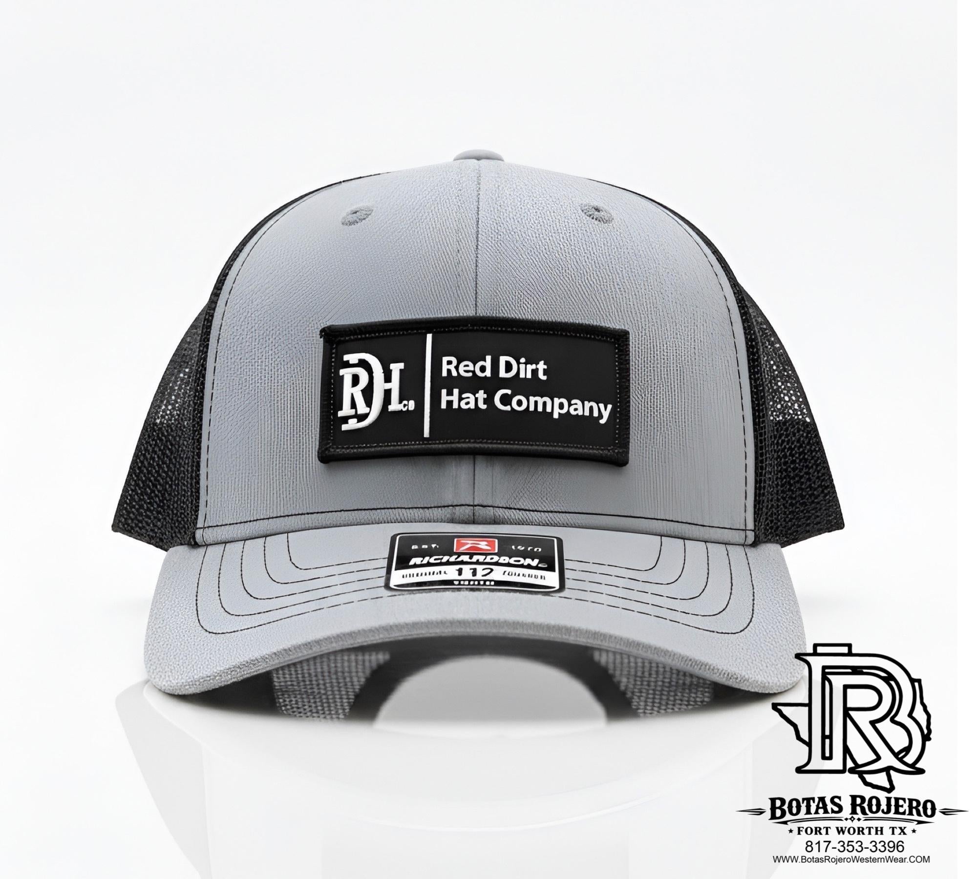 RED DIRT KIDS BOY CAP GREY WITH BLACK MESH SNAP BACK