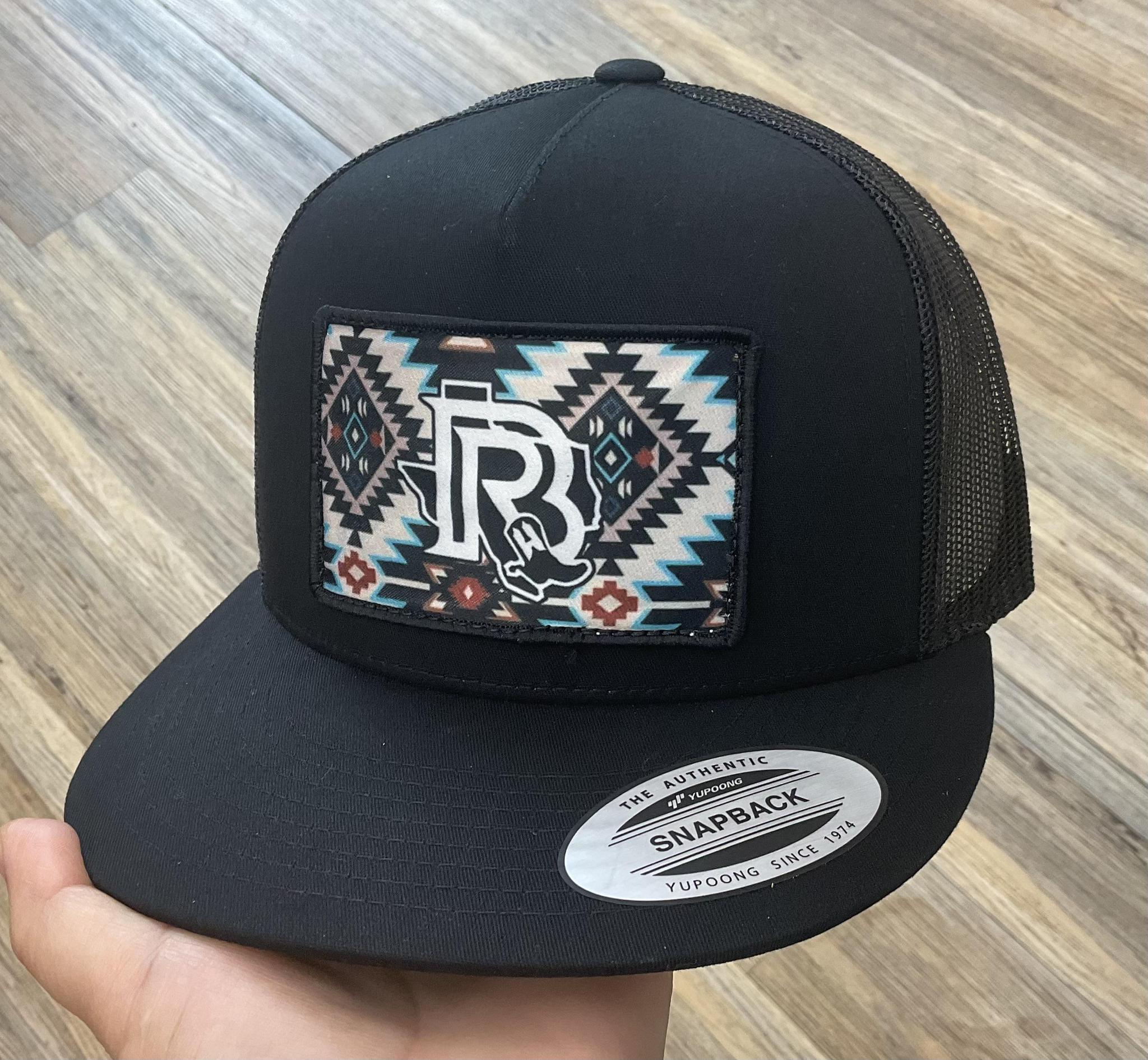 “ Sebastian “ | WESTERN CAP BY BR AZTEC BLACK