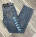 ROCK & ROLL BOY’S LADDER STITCH SLIM FIT LIGHT VINTAGE  JEANS| BB1RD08586