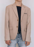 KID’S BEIGE PLATINI BLAZER |BLK10532