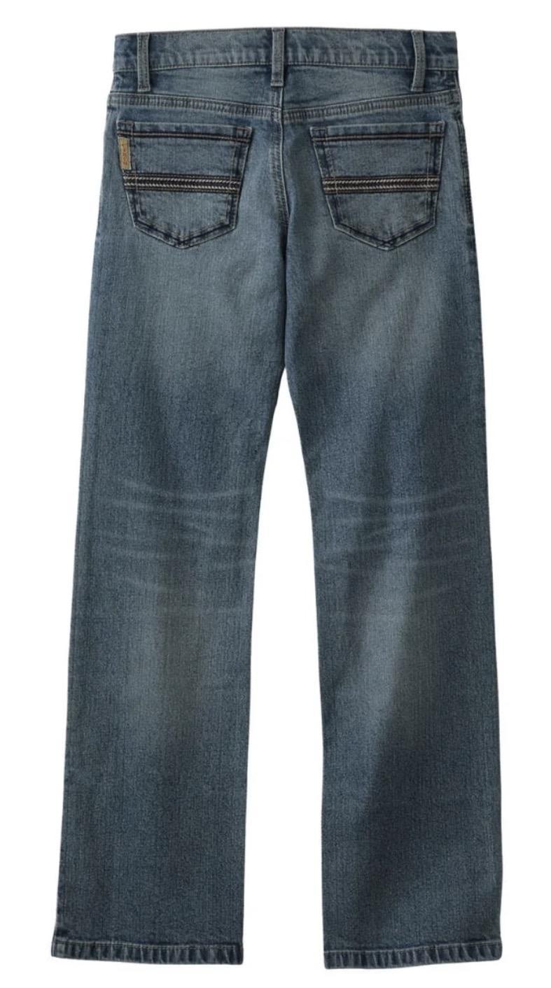 Cinch Boys' Medium Stonewash Relaxed Boot Cut Jean |MB16682009