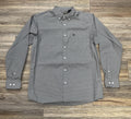 ARIAT MEN’S GREY TRISTAN LONG SLEEVE SHIRT |10065854