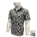 “ Shane “ |  MEN POLO SHIRT MINT AZTEC SHORT SLEEVE  PPMT51R0WM