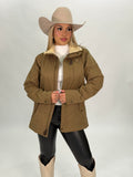 “ Olivia  “ | WOMEN ARIAT JACKET GRIZZLY LIGHT BROWN 10041587