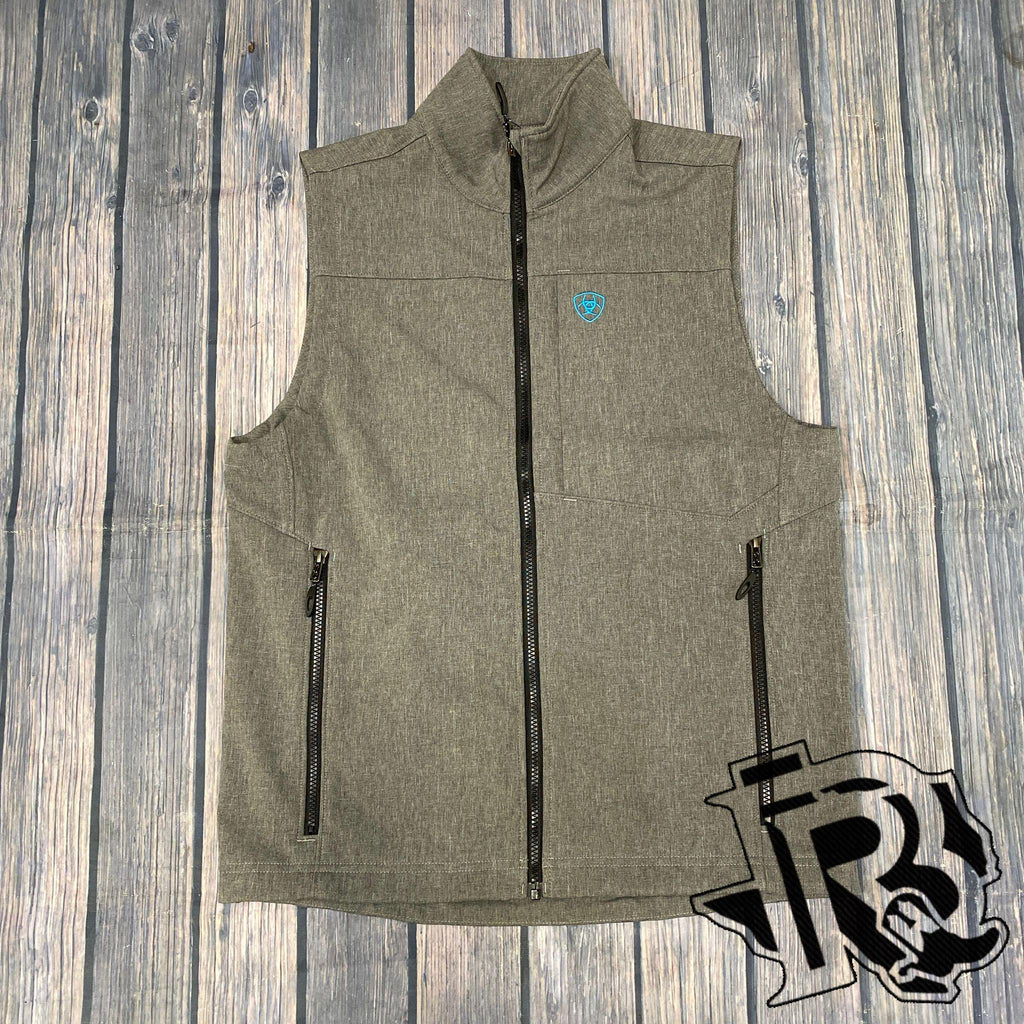 MEN'S ARIAT BLUE Logo Softshell 2.0 Vest 10028322
