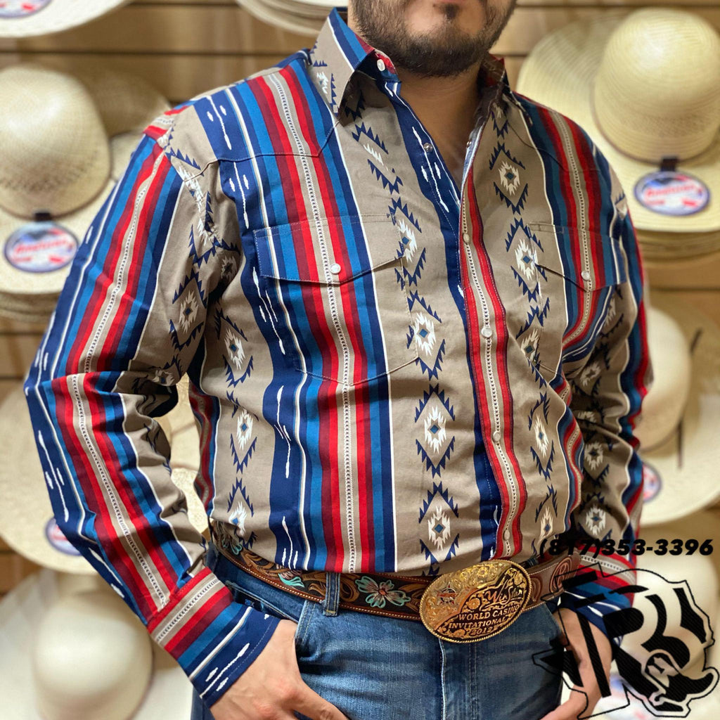 Men's Wrangler Checotah Long Sleeve Shirt