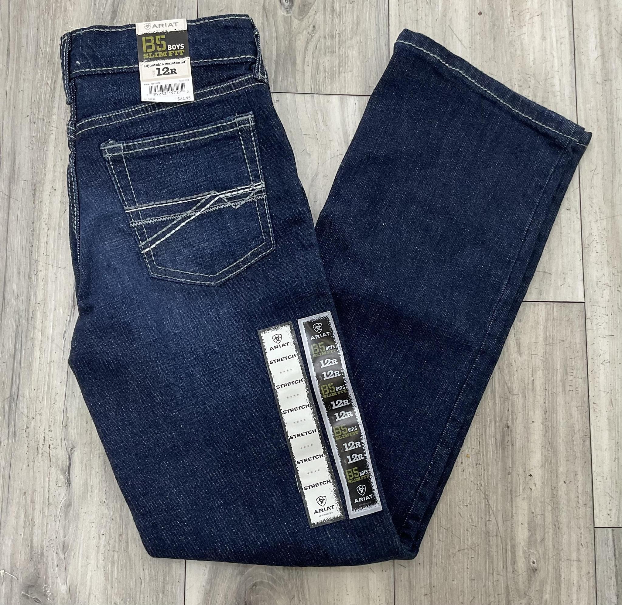 ARIAT KIDS B5 SLIM FIT PIMA WASH | 10079870