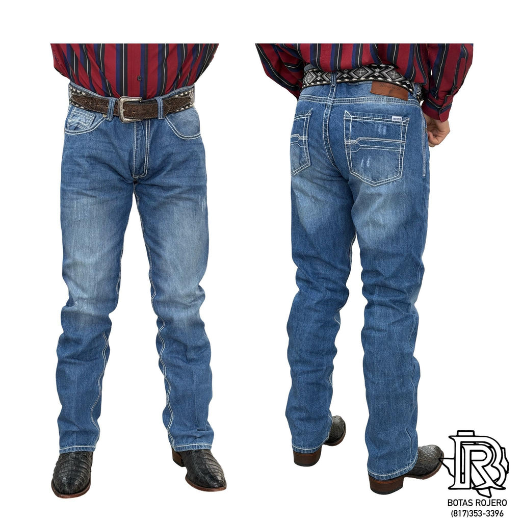 01 | STRAIGHT | LIGHT BLUE | IRON SPUR | MEN WESTERN JEANS