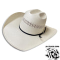 “ AZEL “ | MEN WESTERN COWBOY STRAW HAT 4 1/4 INCH BRIM