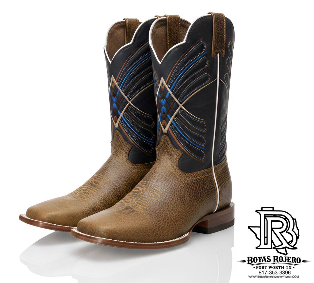 LAVA MIEL | MEN WESTERN SQUARE TOE BOOTS