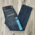 ROCK & ROLL MEN’S  LADDER STITCH EMB MEDIUM VINTAGE REGULAR FIT BOOTCUT JEANS | BM1RD09123