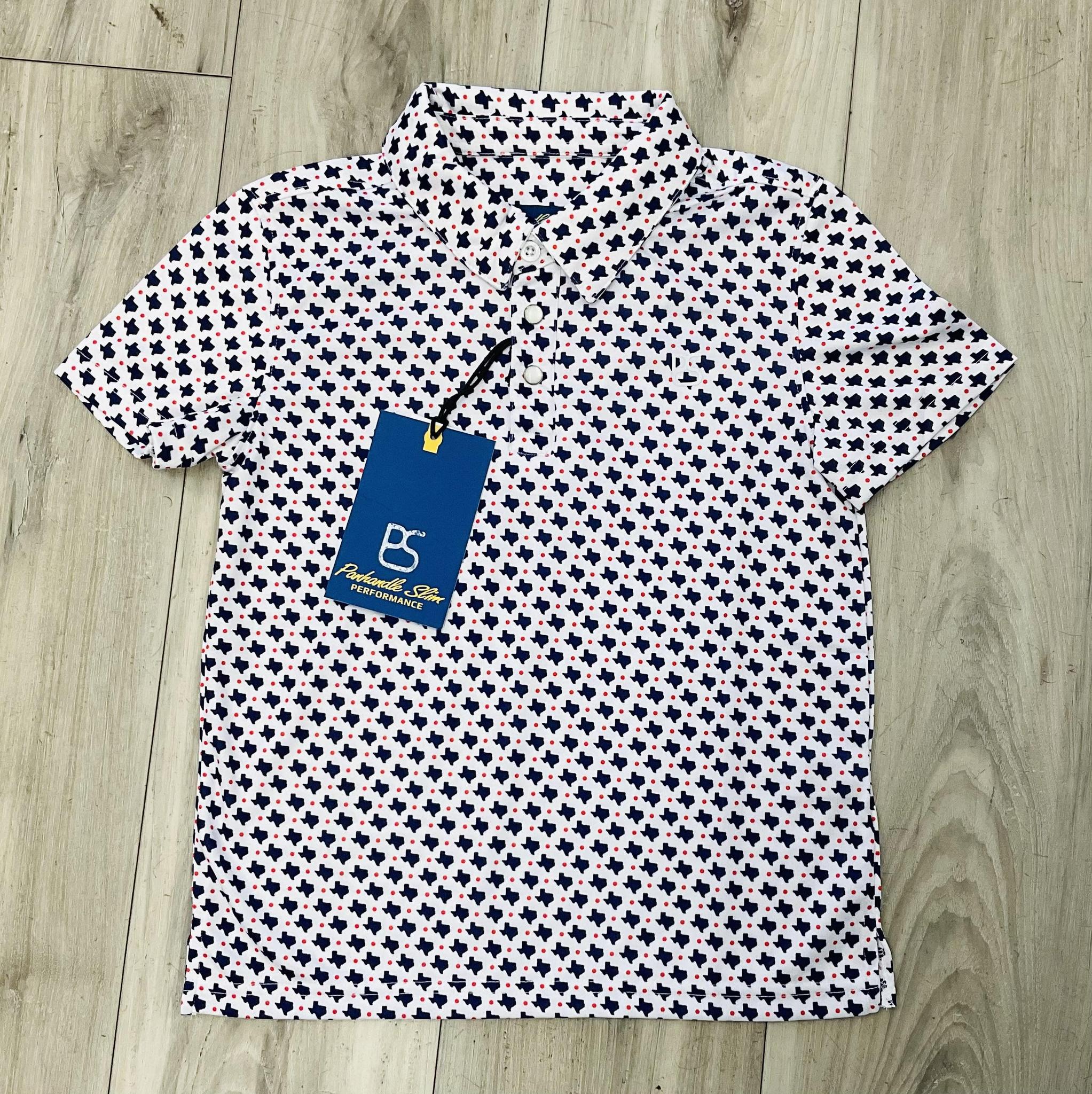 PANHANDLE BOY’S NAVY POLO |TB51T08222