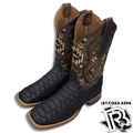 JUMBO PYTH-ON BLACK | MEN SQUARE TOE WESTERN BOOT  PR05705