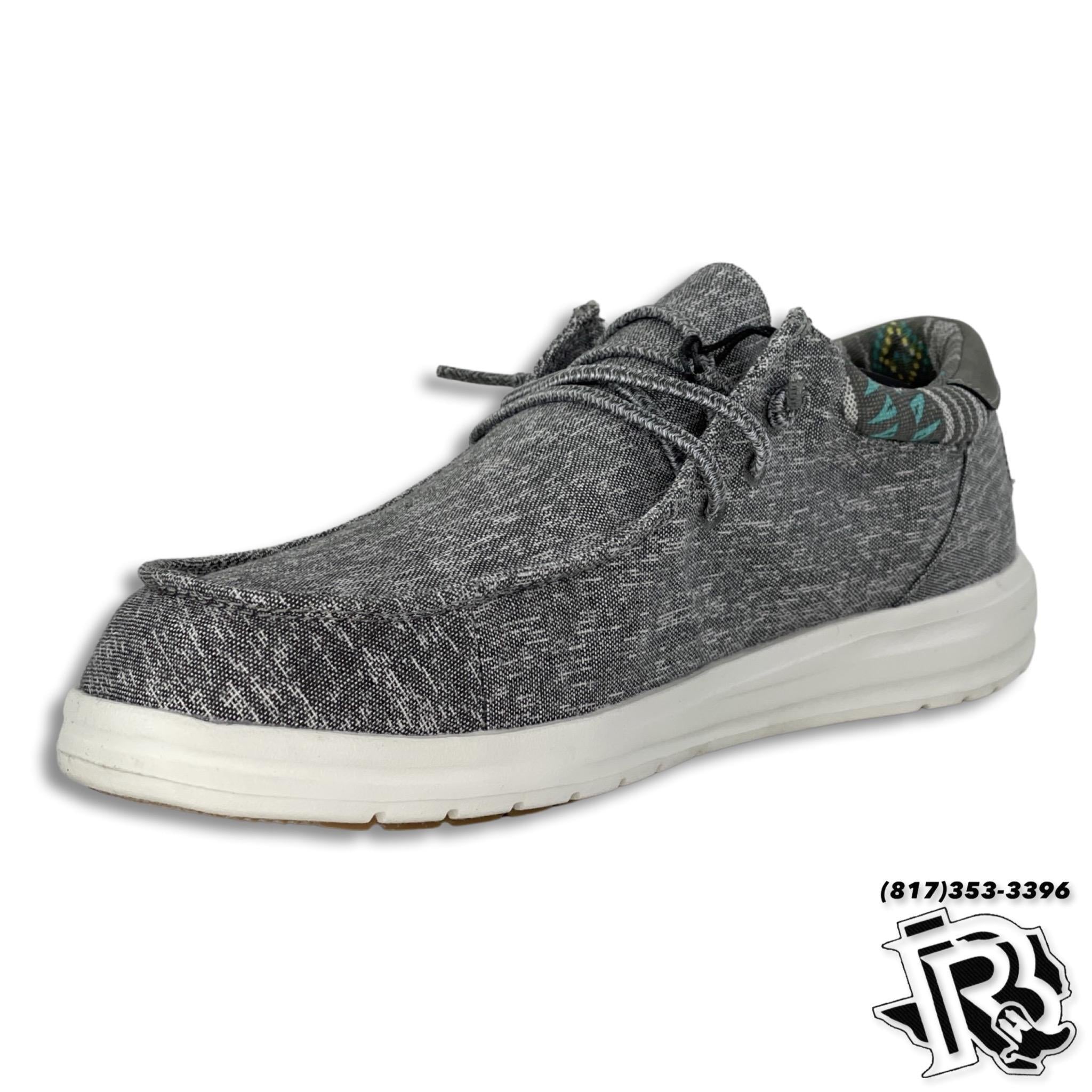 “ Chambray Grey  “ | HEY DUDE MEN SHOES GREY PAUL  (112293059)