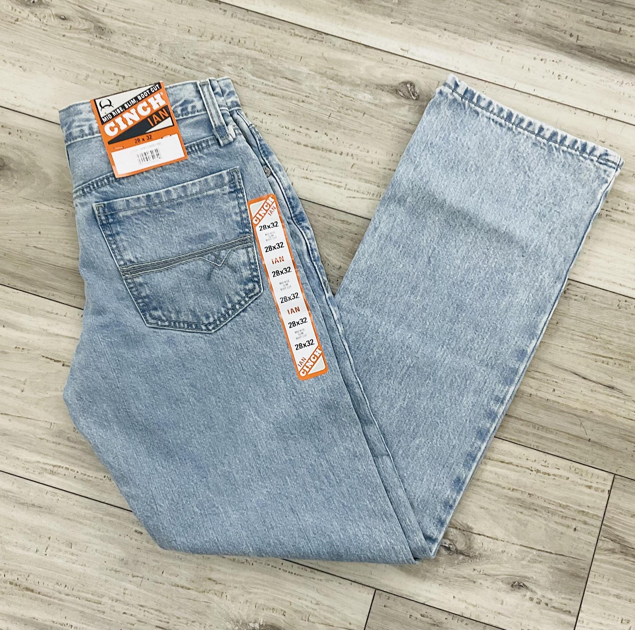 Cinch Men's Mid Rise, Slim, Boot Cut Jeans |MB33236001
