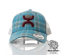 HOOEY CAPS turquoise WITH HOOEY LOGO SNAP BACK