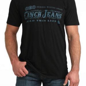CINCH MEN’S BLACK TEE SHIRT | MTT1690713