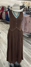 PANHANDLE WOMEN’S CHOCOLATE VEST DRESS | LWD0R09658