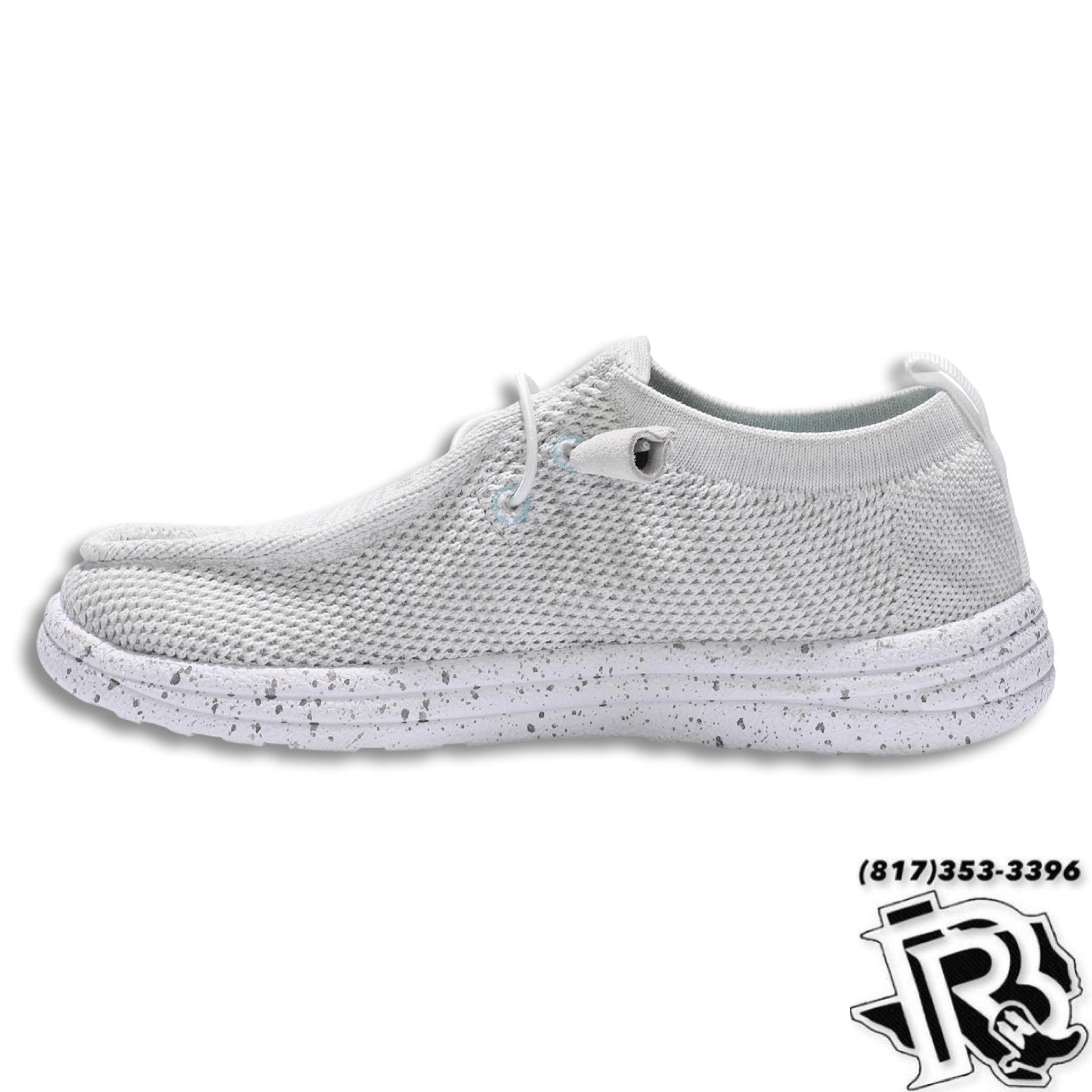 “ MICHELLE “ | WOMEN LIGHT GREY CASUAL CANVAS SHOE