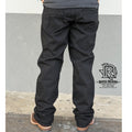 01 | IRON SPUR | STRAIGHT | BLACK | MEN WESTERN JEANS