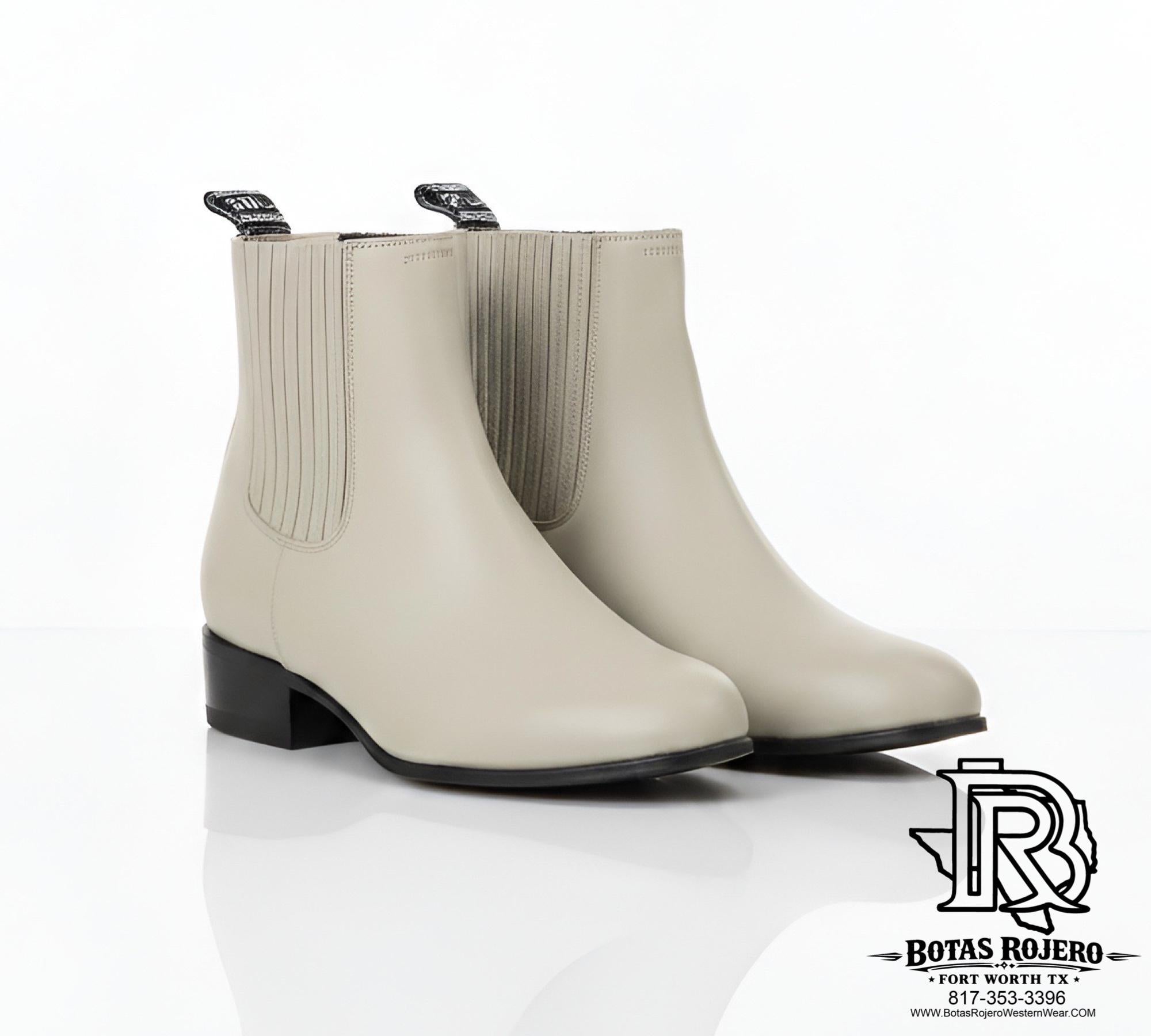 BOTIN CHARRO EL CANELO GRIS PUNTA NORMAL