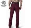 Wrangler Men Jeans Classic Burgundy Polyester 82WN