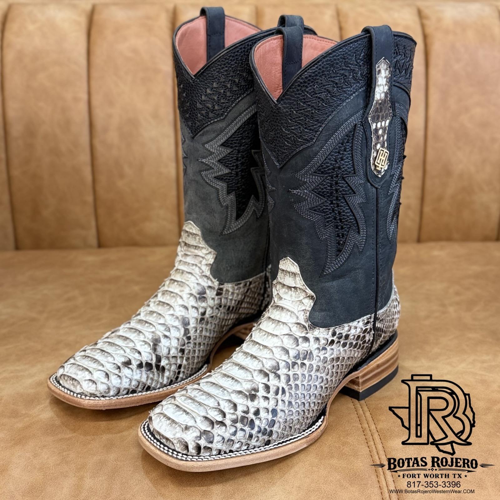 “ Maverick “ | PYTHON NATURAL WESTERN BOOT HOMETOWN
