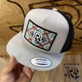 “ Anthony “ | WESTERN CAP BY BR AZTEC SILVER/BLACK