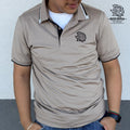 CANNON |MEN’S IRON SPUR KHAKI POLO
