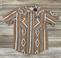 MEN’S PANHANDLE CAMEL SNAP SHORT SLEEVE SHIRT |PMN3S06578