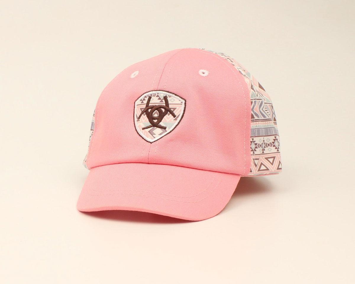 ARIAT INFANT CAP AZTEC PINK