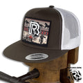 BR WILD WEST BROWN/WHITE CAP