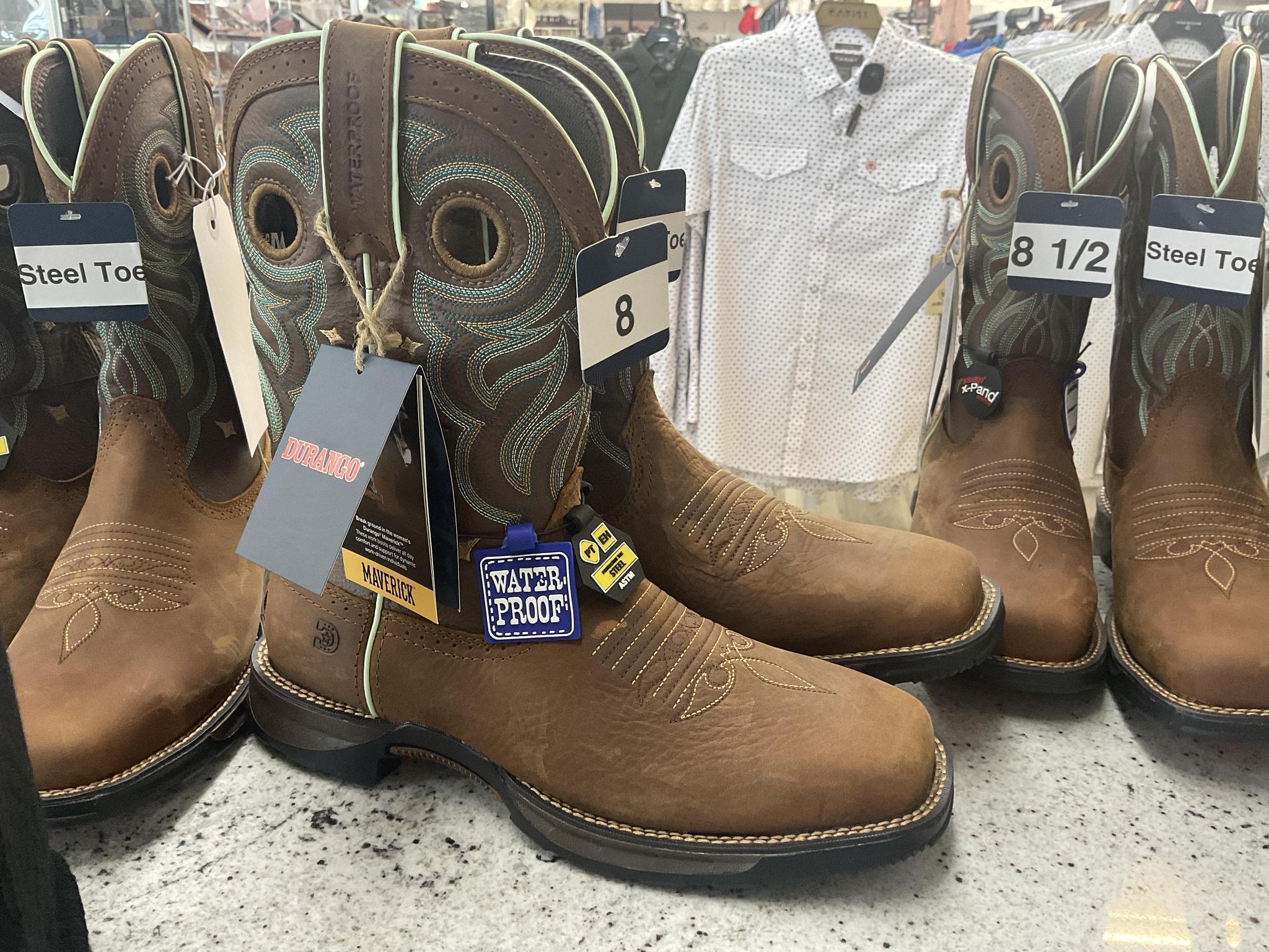 Durango work boot ladies steel toe “DRD0416”