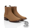 BOTINE PUNTA CUADRADA LOS ALTOS BOOTS COLOR TOPO