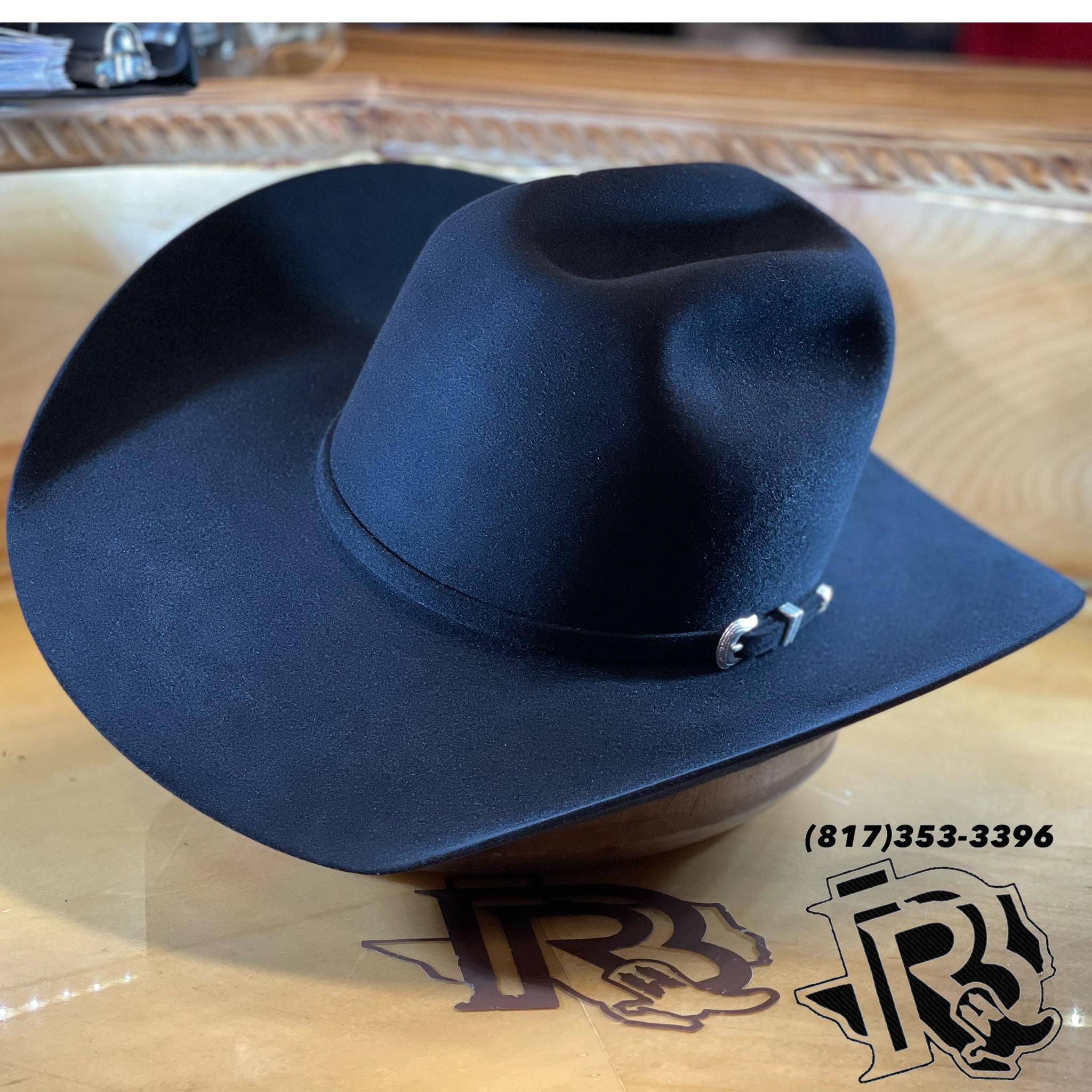 7X BLACK | AMERICAN HAT FELT COWBOY HAT