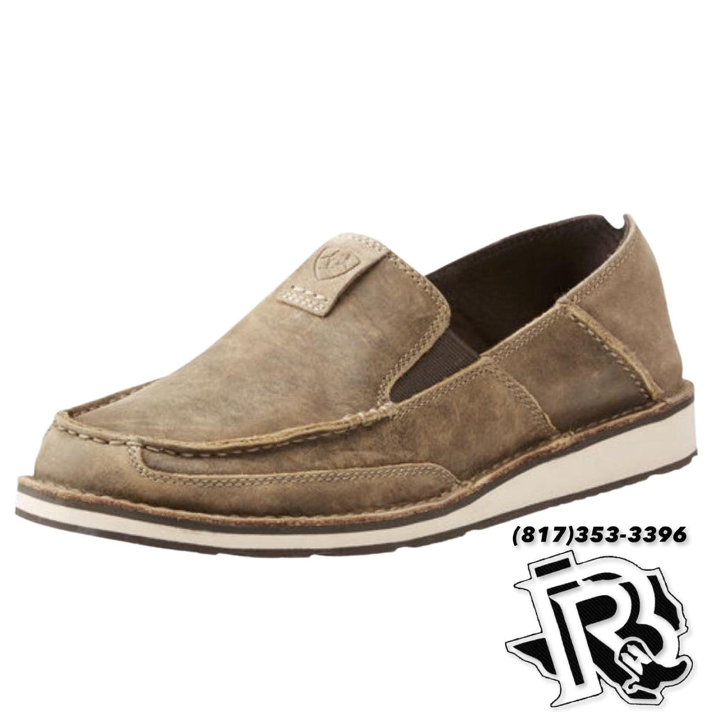 ARIAT : Men Cruiser Brown Bomber/ Relaxed Bark 10023210