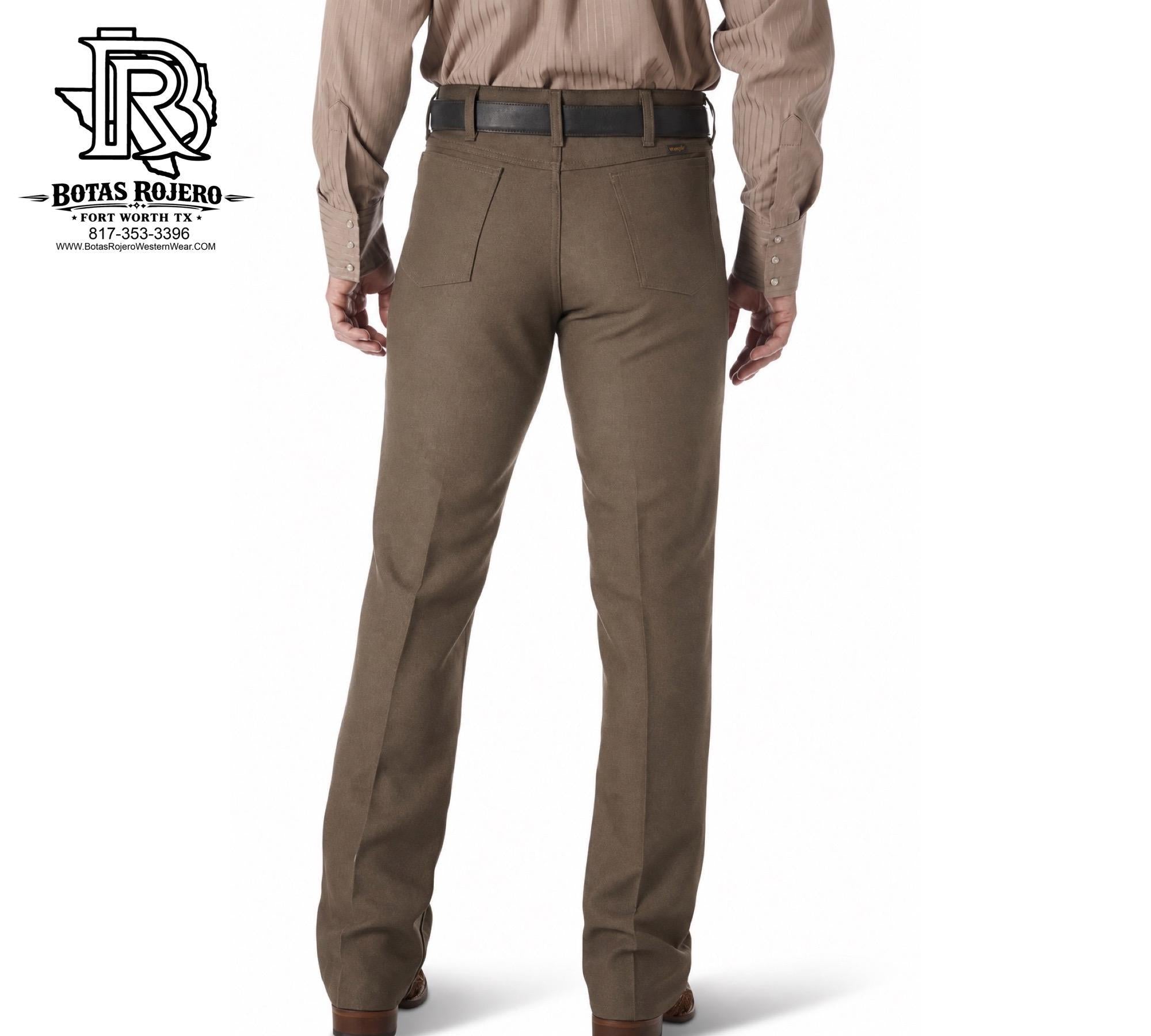 Wrangler Jean Brown Classic Polyester 82BN