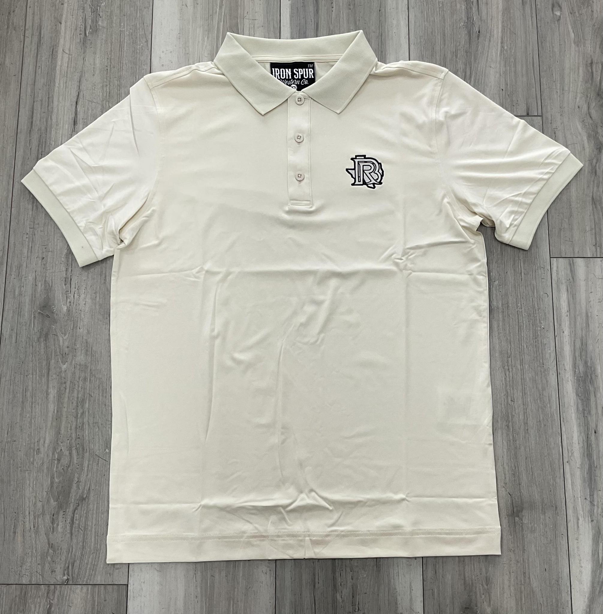 HOUSTON |MEN’S IRON SPUR  POLO VANILLA COLOR