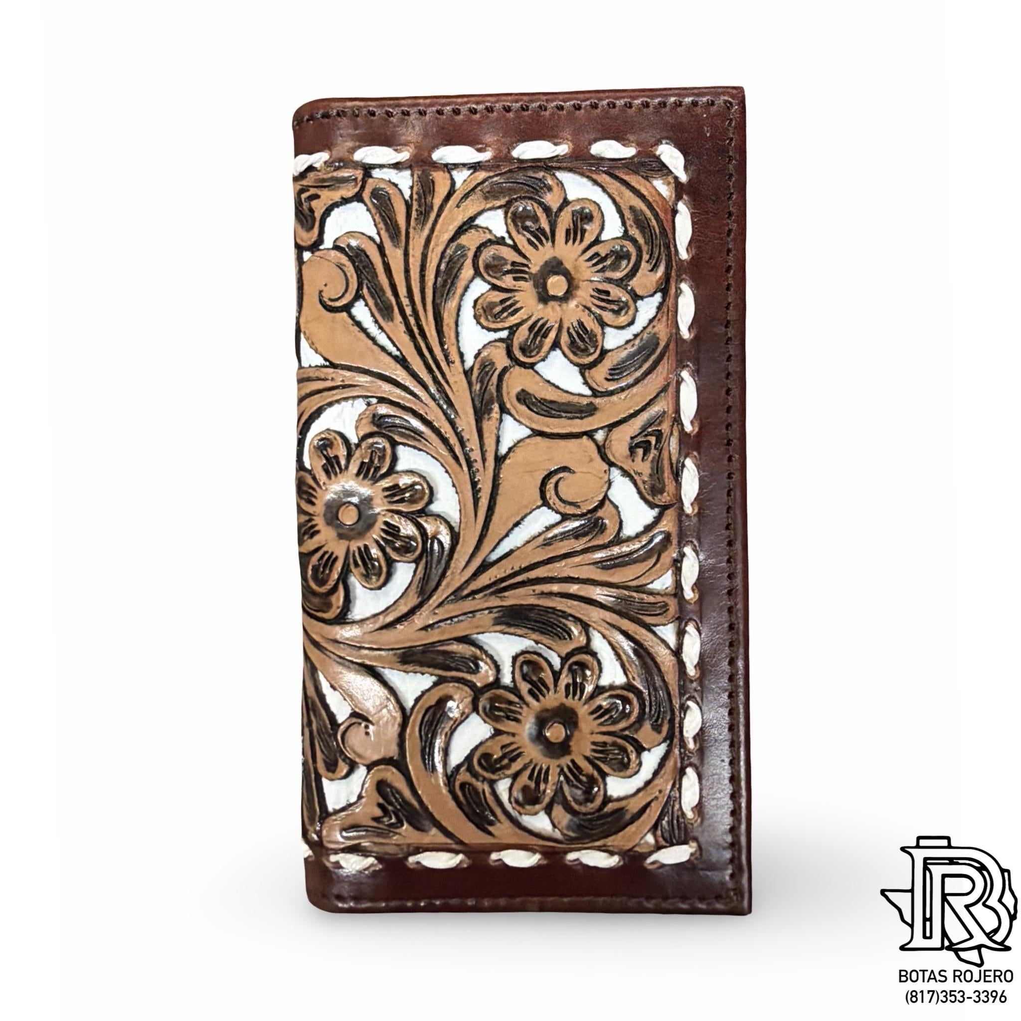 ‘’GARRETT ‘’ IRON SPUR WESTERN CO. WALLET LONG RODEO WESTERN WALLET