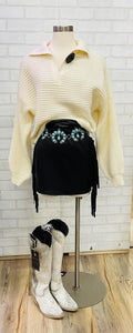 ‘’KEYLA’’ OFF WHITE SWEATER