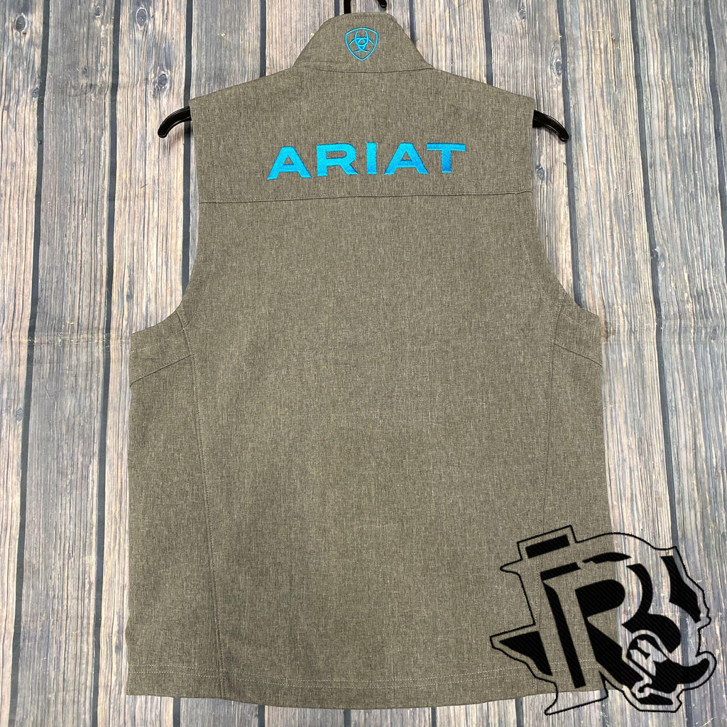 MEN'S ARIAT BLUE Logo Softshell 2.0 Vest 10028322