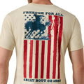 Ariat Men's Split Freedom Painted Graphic Natural T-Shirt |10071200