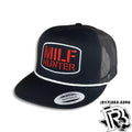 MI-LF HU-NTER EDITION | BY BR CAPS TRUCKER BLACK WITH VINTAGE ROPE