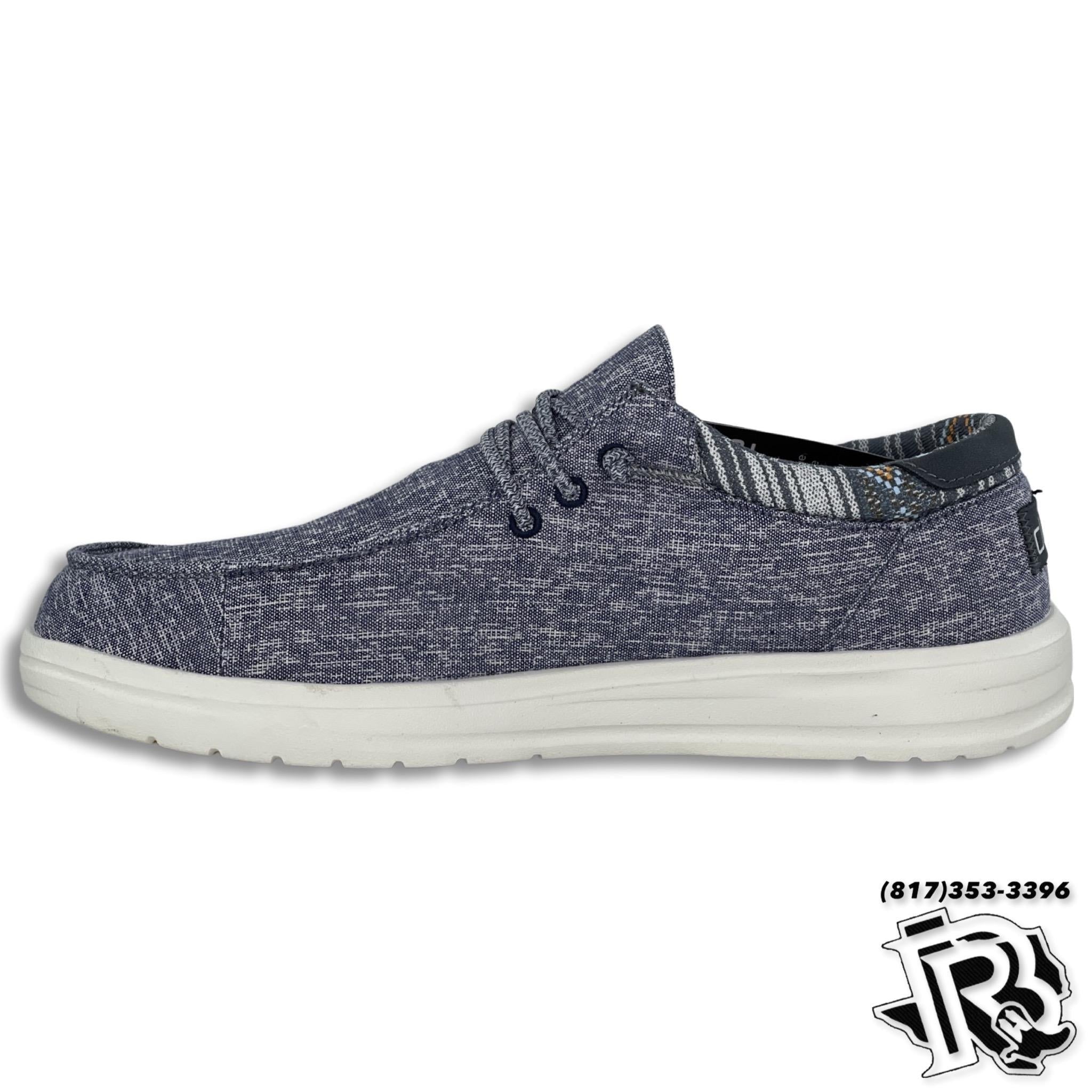 HEY DUDE PAUL CHAMBRAY NAVY (112292524)