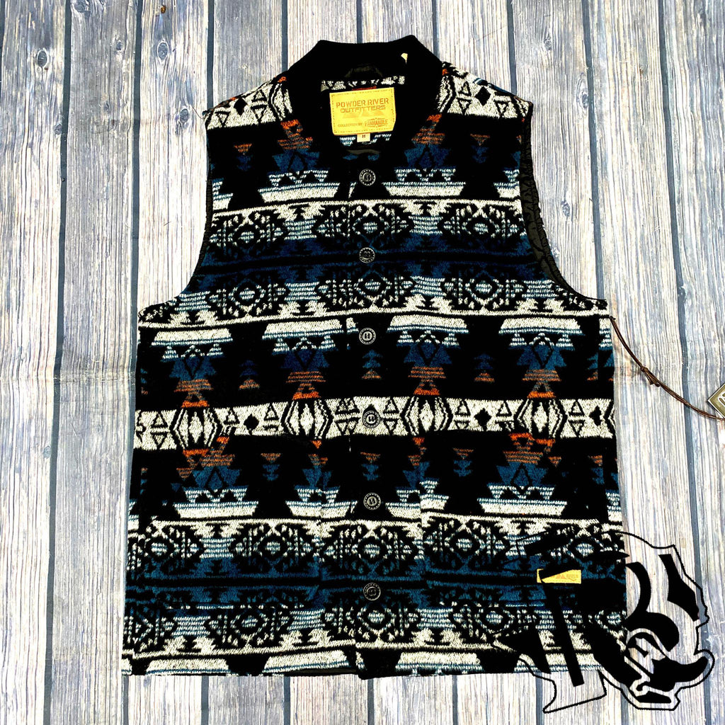 Powder River Outfitters Idaho Aztec Men Vest
