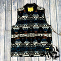 Powder River Outfitters Idaho Aztec Men Vest